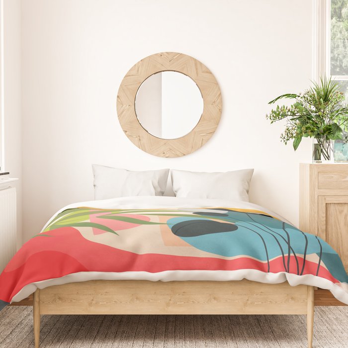 Sunrise Garden 4  Duvet Cover Gallery Image 3