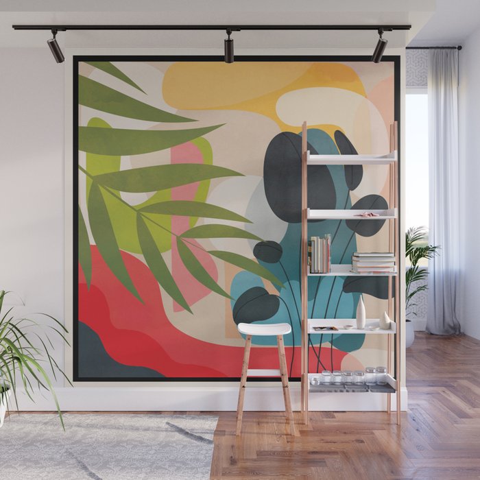 Sunrise Garden 4  Wall Mural Gallery Image 1