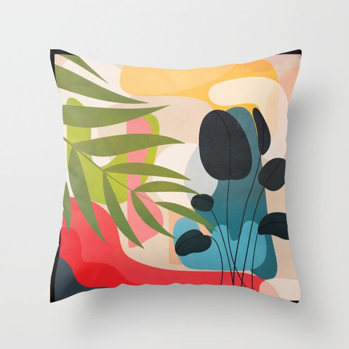Sunrise Garden 4  Throw Pillow Gallery Image 6