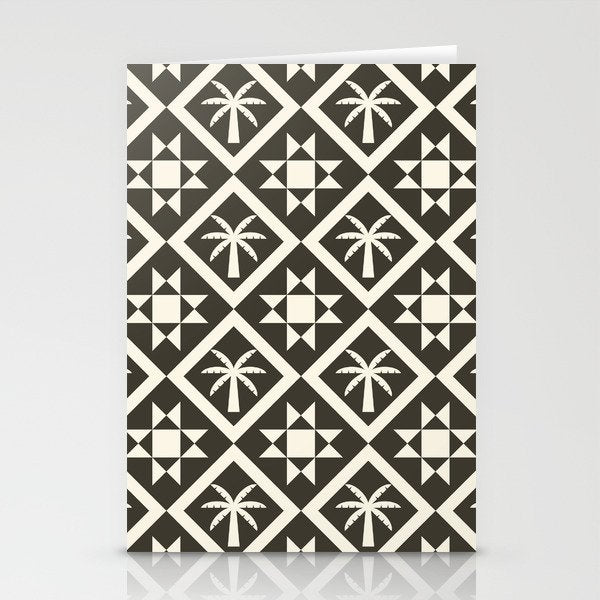Bohemian Geometric Pattern 05B Stationery Card Gallery Image 1