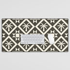 Bohemian Geometric Pattern 05B Desk Mat Gallery Image 1