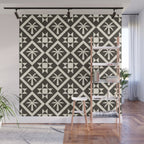 Bohemian Geometric Pattern 05B Wall Mural Gallery Image 1