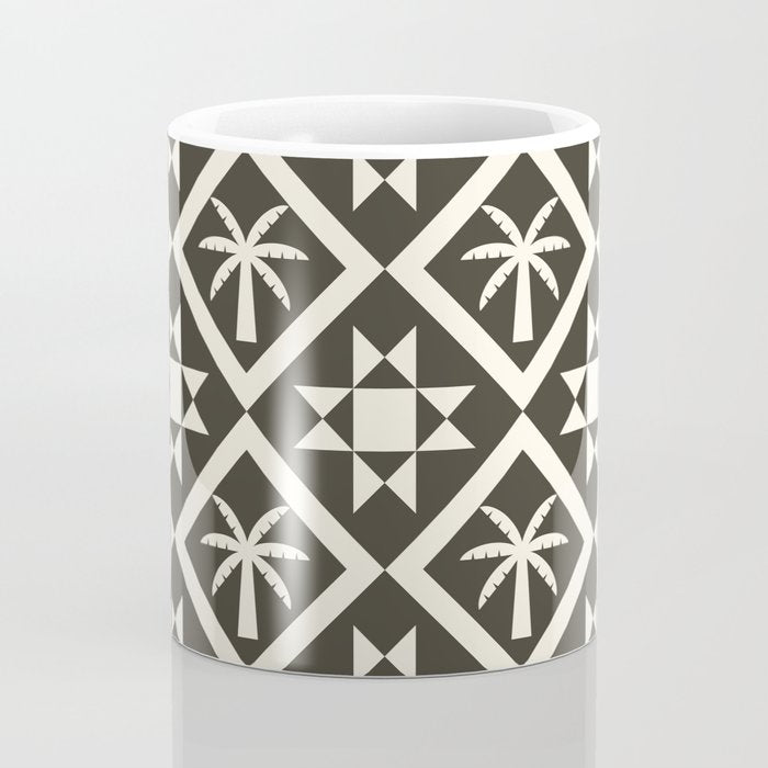 Bohemian Geometric Pattern 05B Coffee Mug Gallery Image 4