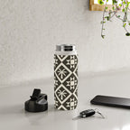 Bohemian Geometric Pattern 05B Water Bottle Gallery Image 4