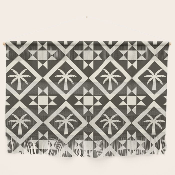 Bohemian Geometric Pattern 05B Wall Hanging Gallery Image 1