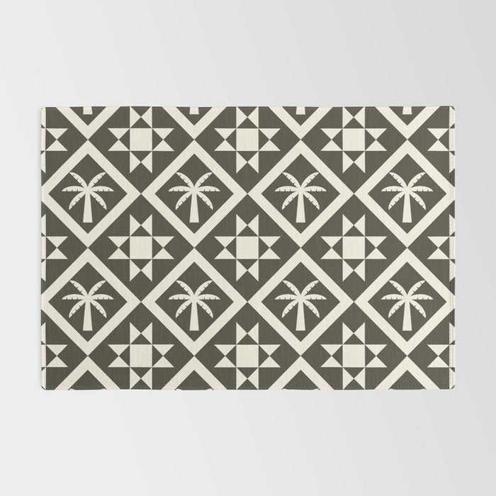 Bohemian Geometric Pattern 05B Rug Gallery Image 2