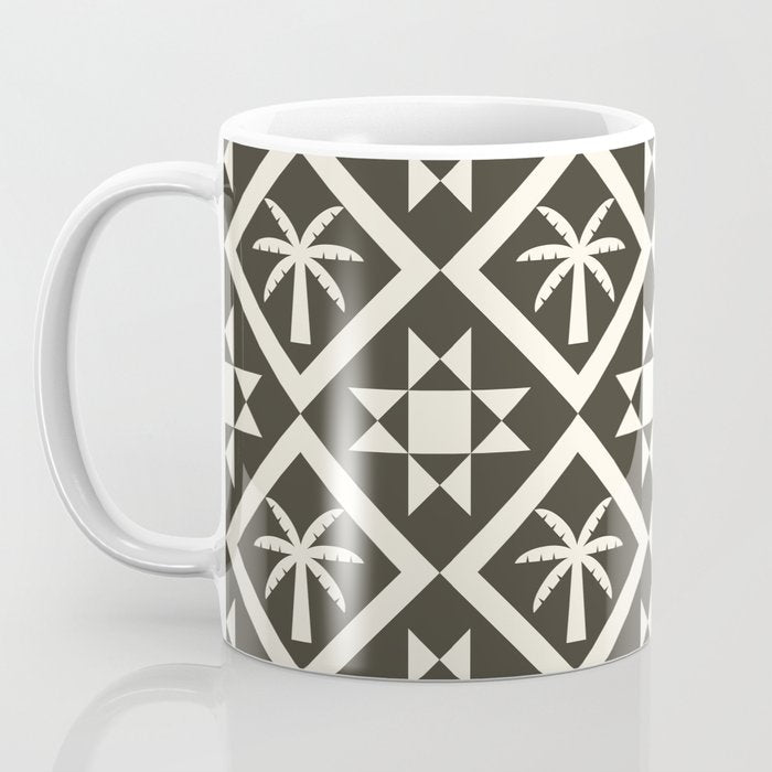 Bohemian Geometric Pattern 05B Coffee Mug Gallery Image 3