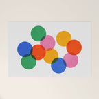 Bauhaus Circle Study Welcome Mat Gallery Image 1
