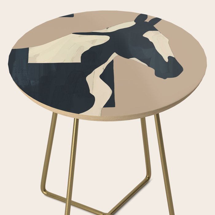 Abstract Minimal Horse 7 Side Table Gallery Image 2