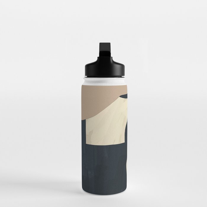 Abstract Minimal Horse 7 Water Bottle Gallery Image 3