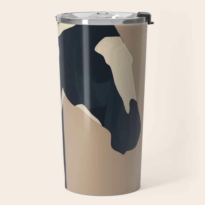Abstract Minimal Horse 7 Travel Mug Gallery Image 2