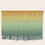 AUTUMN FOREST OMBRE COLORS ABSTRACT Wall Hanging Gallery Image 1