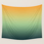 AUTUMN FOREST OMBRE COLORS ABSTRACT Wall Tapestry Gallery Image 4