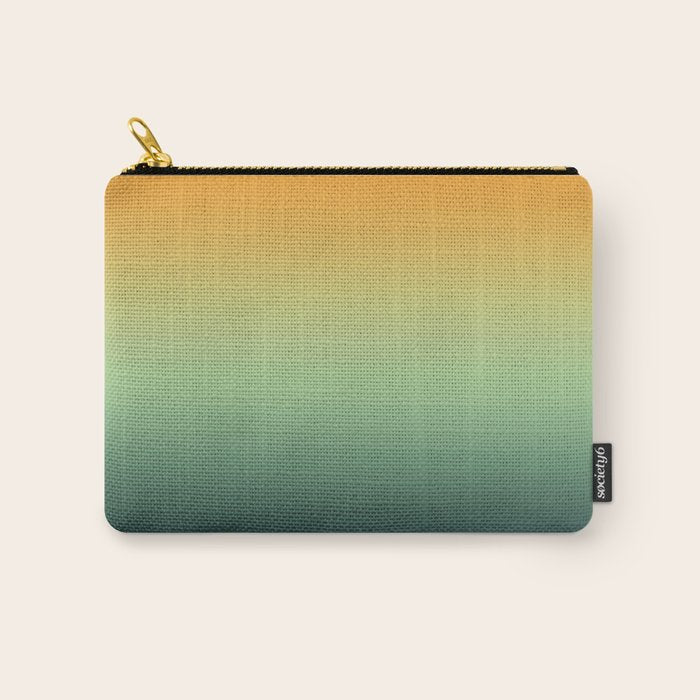AUTUMN FOREST OMBRE COLORS ABSTRACT Carry All Pouch Gallery Image 1