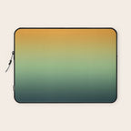 AUTUMN FOREST OMBRE COLORS ABSTRACT Laptop Sleeve Gallery Image 1
