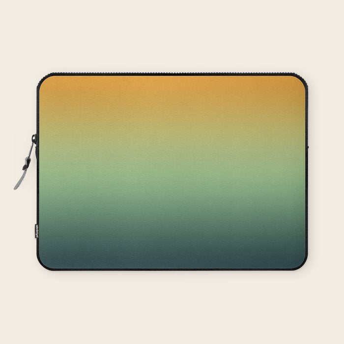 AUTUMN FOREST OMBRE COLORS ABSTRACT Laptop Sleeve Gallery Image 1