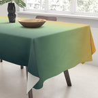 AUTUMN FOREST OMBRE COLORS ABSTRACT Tablecloth Gallery Image 3