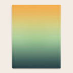 AUTUMN FOREST OMBRE COLORS ABSTRACT Notebook Gallery Image 4