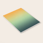 AUTUMN FOREST OMBRE COLORS ABSTRACT Notebook Gallery Image 3