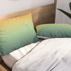 AUTUMN FOREST OMBRE COLORS ABSTRACT Pillow Sham Gallery Image 2
