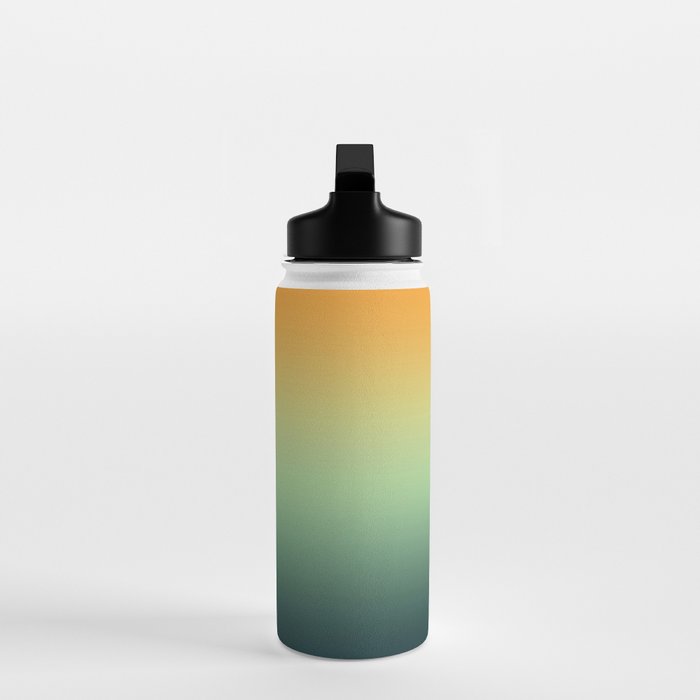 AUTUMN FOREST OMBRE COLORS ABSTRACT Water Bottle Gallery Image 3