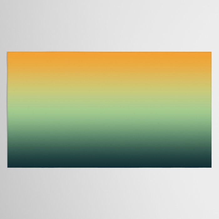AUTUMN FOREST OMBRE COLORS ABSTRACT Tablecloth Gallery Image 2