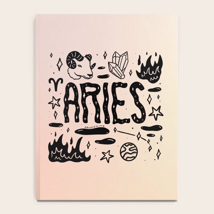 Celestial Aries Notebook Gallery Image 4