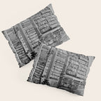 A Book Lover's Dream - Cincinnati Public Library black and white photographs / black and white photo Pillow Sham Gallery Image 3