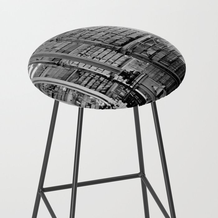 A Book Lover's Dream - Cincinnati Public Library black and white photographs / black and white photo Stool Gallery Image 2