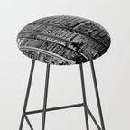 A Book Lover's Dream - Cincinnati Public Library black and white photographs / black and white photo Stool Gallery Image 2