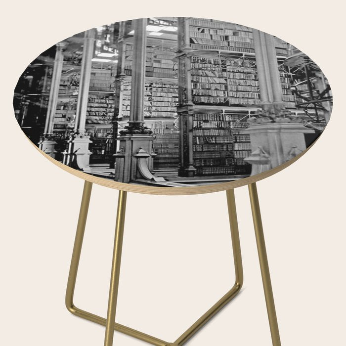 A Book Lover's Dream - Cincinnati Public Library black and white photographs / black and white photo Side Table Gallery Image 2