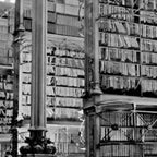 A Book Lover's Dream - Cincinnati Public Library black and white photographs / black and white photo Coffee Mug Gallery Image 2