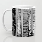 A Book Lover's Dream - Cincinnati Public Library black and white photographs / black and white photo Coffee Mug Gallery Image 3