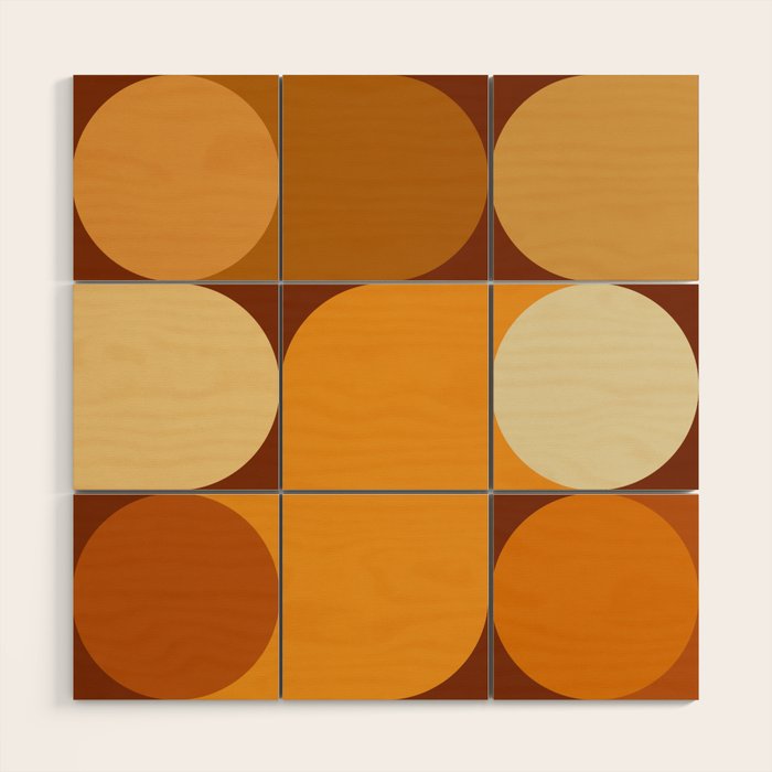 Retro 12D Wood Wall Art Gallery Image 1