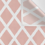 Crisscross (Pink) Wall Tapestry Gallery Image 3