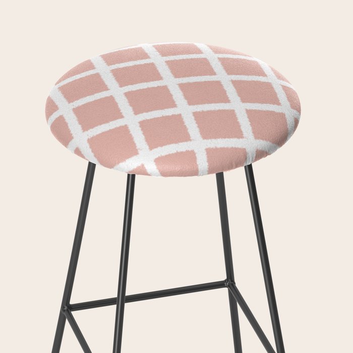 Crisscross (Pink) Stool Gallery Image 2