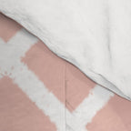 Crisscross (Pink) Comforter Gallery Image 4
