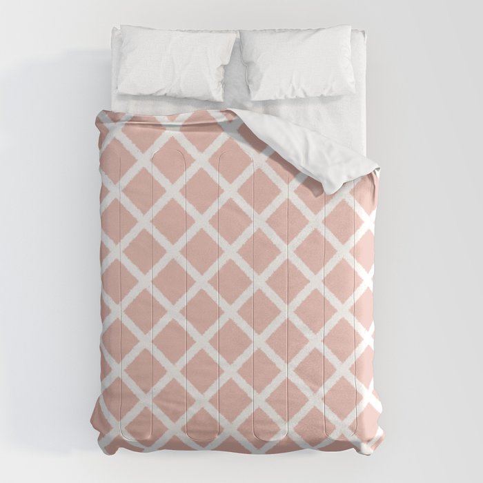Crisscross (Pink) Comforter Gallery Image 6