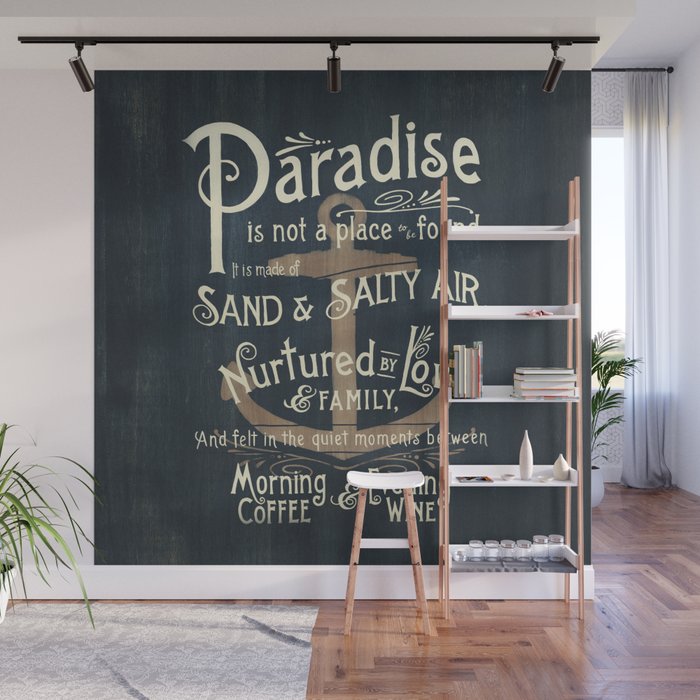 Paradise Wall Mural Gallery Image 1