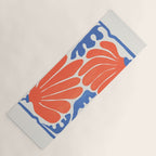 Coral Flowers & Ferns Yoga Mat Gallery Image 1