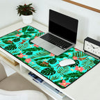 Tropical Garden - Mint Desk Mat Gallery Image 2