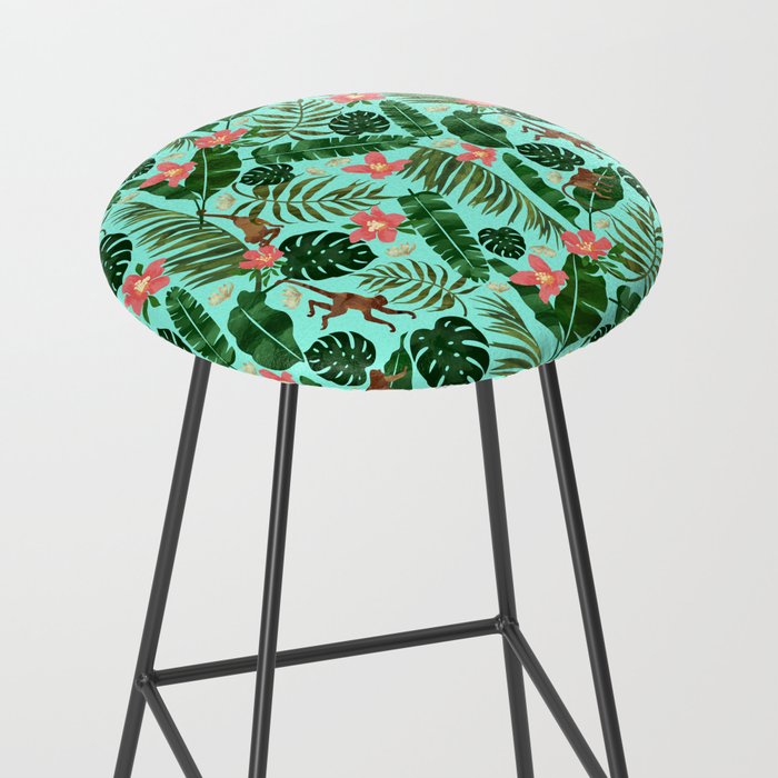 Tropical Garden - Mint Stool Gallery Image 2