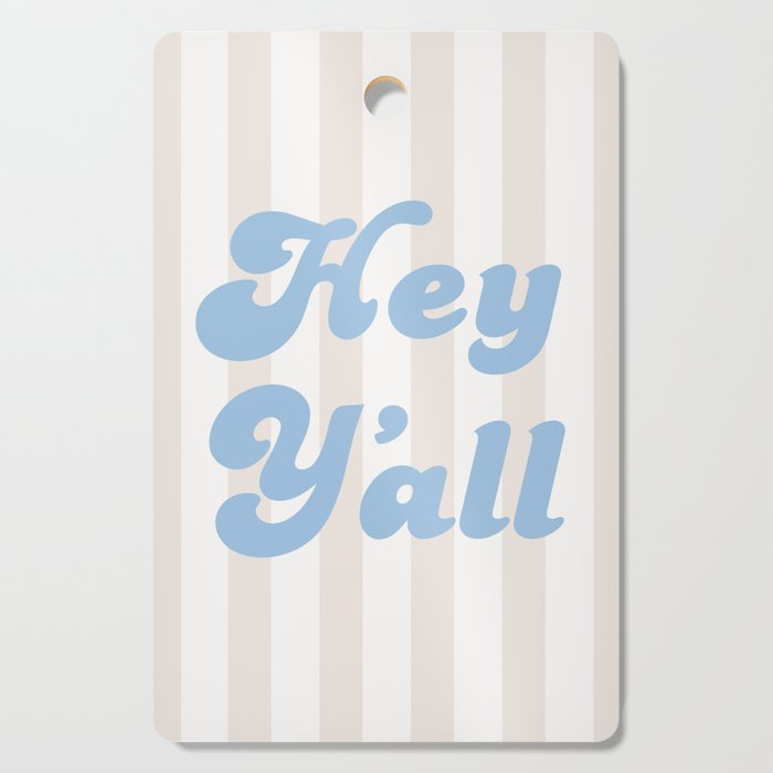 Hey Y'all Coastal Cowgirl Cutting Board Gallery Image 1