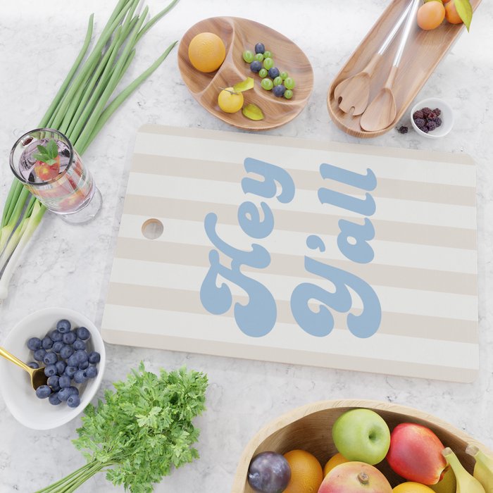 Hey Y'all Coastal Cowgirl Cutting Board Gallery Image 2