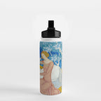 The Maid and the Unicorn - Edmund Dulac - 1938  Water Bottle Gallery Image 2