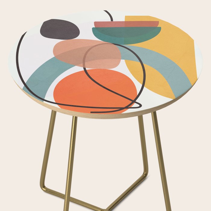 Abstract Modern Art 13 Side Table Gallery Image 2