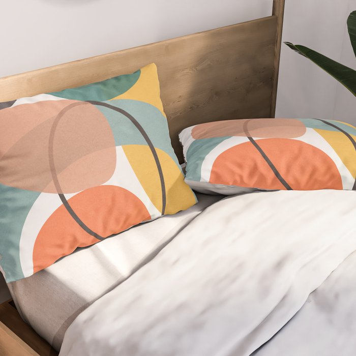 Abstract Modern Art 13 Pillow Sham Gallery Image 2