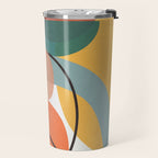 Abstract Modern Art 13 Travel Mug Gallery Image 2