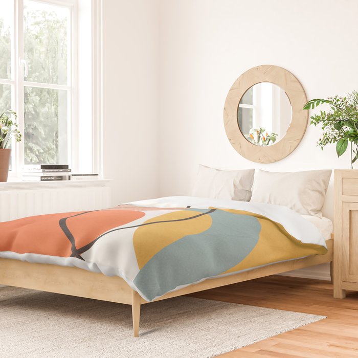 Abstract Modern Art 13 Duvet Cover Gallery Image 2