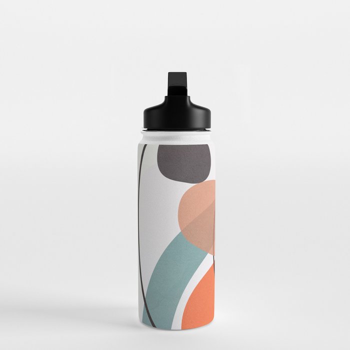 Abstract Modern Art 13 Water Bottle Gallery Image 3